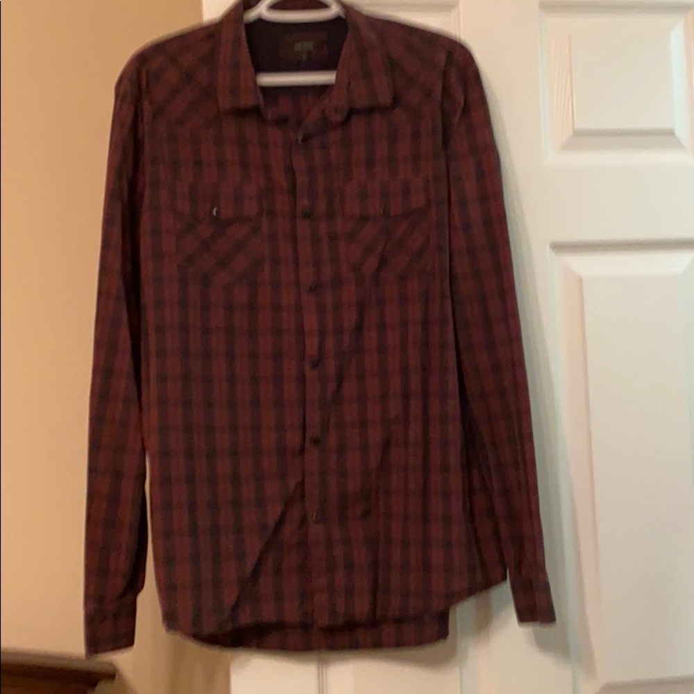 River Island Casual Check Button Down